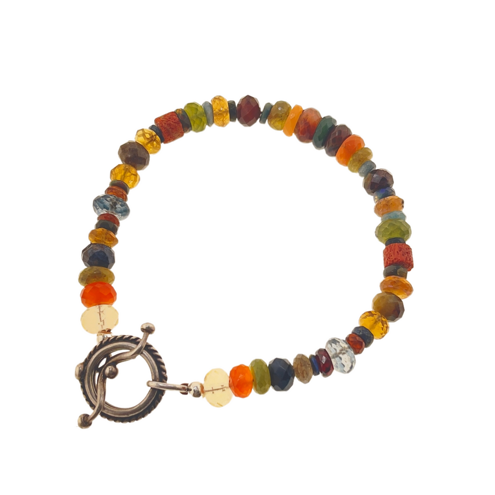 Agate Street - Men's Bracelet - Carnelian Shores