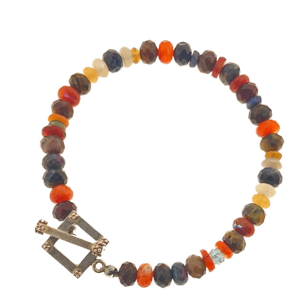 Agate Street - Men's Bracelet - Sunset Spectrum